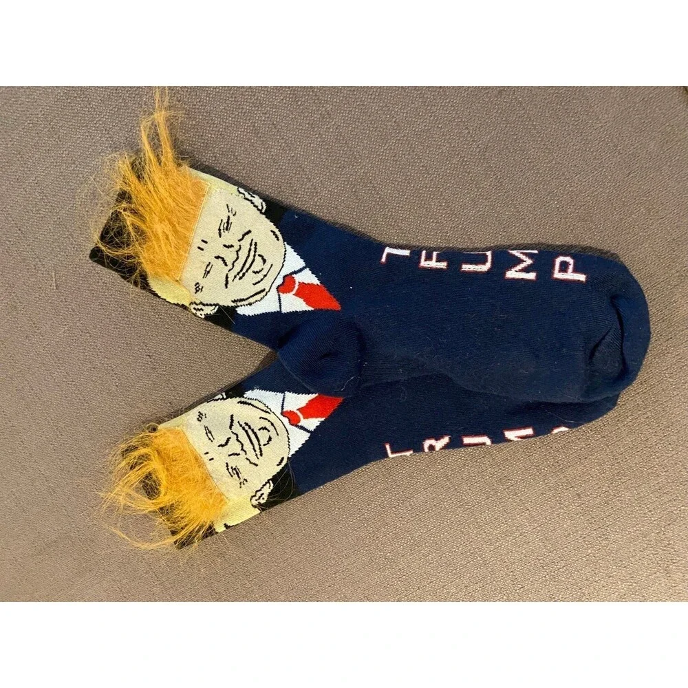 Trump socks president trump socks white elephant gift! Mens socks womens socks